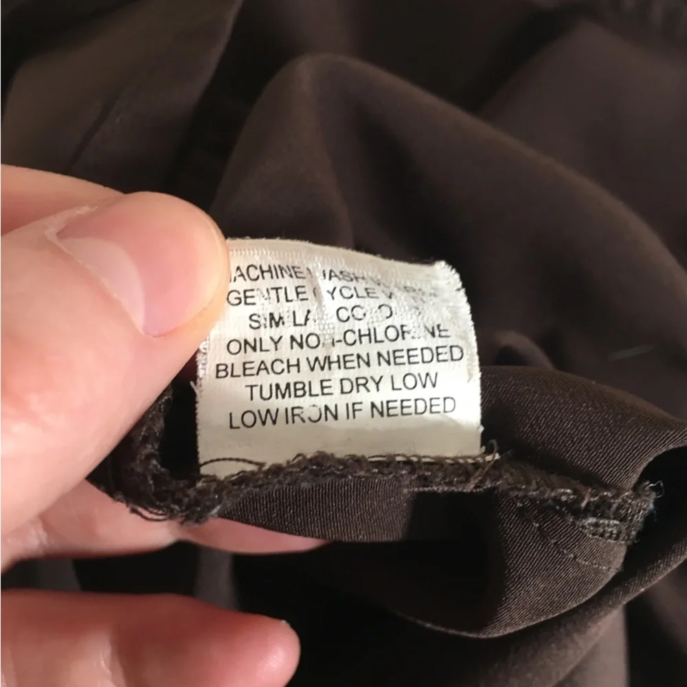 Notations Brown Layering Office Sleeveless Top, Women's XL - Picture 6 of 8